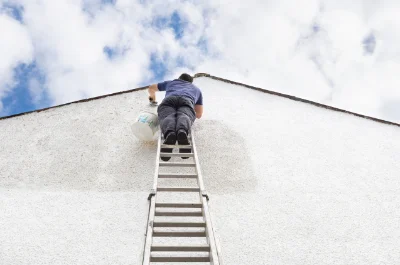 Peinture extérieure à Romegoux — façades et ravalement